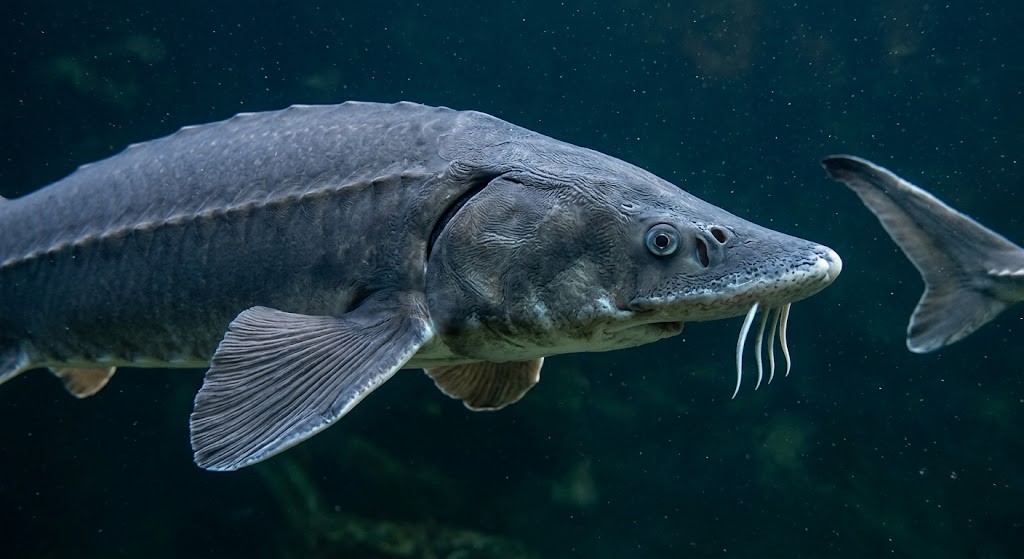 Sturgeon — closeup